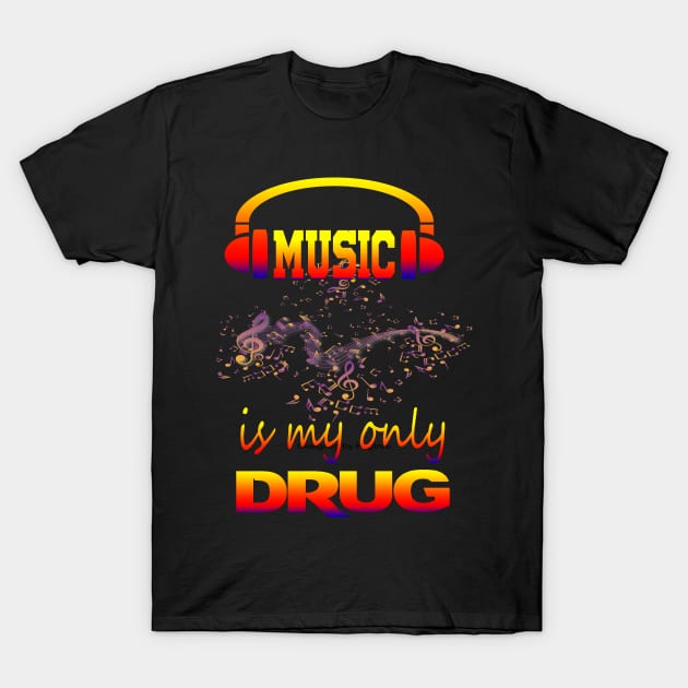 music T-Shirt by khalid12